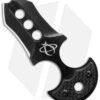 Mantis BK-1 Wicked Push Dagger Knife (2" Black)