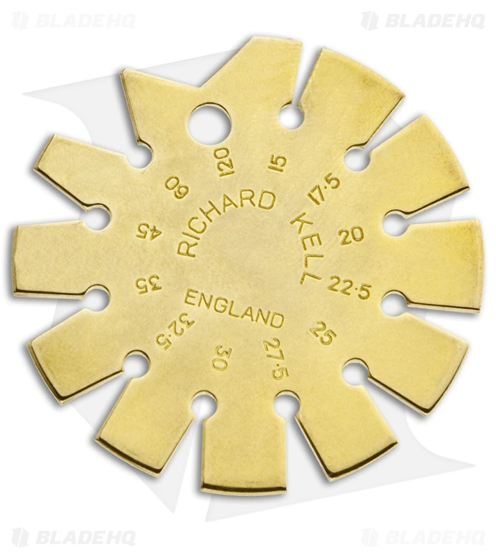 Richard Kell Solid Brass Bevel Gauge 1 Richard Kell Solid Brass Bevel Gauge