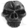 Schmuckatelli Emerson Skull Lanyard Bead (Black Oxidized)