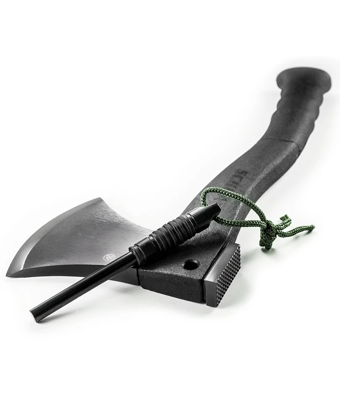 Schrade SCAXE2 Extreme Survival Small Axe W/ Fire Starter & Hammer Head (Ti-Ni) 2 Schrade SCAXE2 Extreme Survival Small Axe W/ Fire Starter & Hammer Head (Ti-Ni) - Image 2