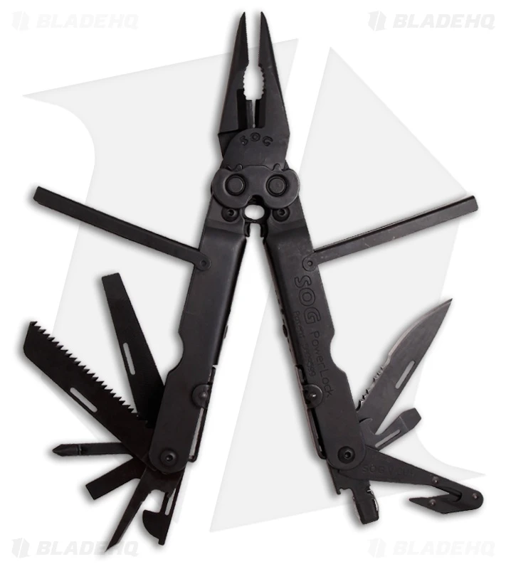 SOG PowerLock EOD Multi-Tool W/ V-Cutter (Black) B63-N 2 SOG PowerLock EOD Multi-Tool W/ V-Cutter (Black) B63-N - Image 2