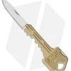 SOG Brass Key Lockback Knife Keychain Utility (1.5" Satin) KEY102