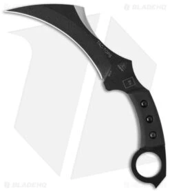 TOPS Knives TOPS TAC-TOPS Karambit Fixed Blade Knife Micarta (6.2" Black) TAC-01