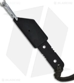 TOPS Knives Power Eagle-12 Fixed Blade Knife W/ ALRT-1 Tool (Black PLN) PE-12 -Knives Store tops power eagle 12 small knife sheath large