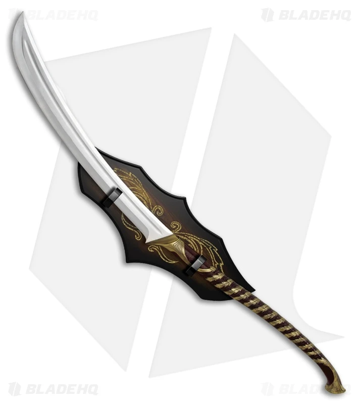 United Cutlery LOTR High Elven Warrior Sword Fixed Blade (24" Satin) 1 United Cutlery LOTR High Elven Warrior Sword Fixed Blade (24" Satin)